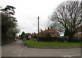 View west along Vicarage Road in NR18 9DR