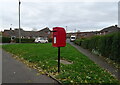 Elizabeth II postbox on Bedale Road, Market Weighton in YO43 3DW