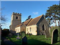 Eckington Church in Winter sunshine in WR10 3BD