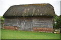 Thatched listed barn in Charney Bassett
