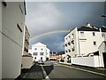 Rainbow over Hercules Road in PL9 8GB