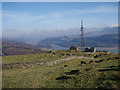 Radio Mast overlooking the Mawddach Estuary in Barmouth Community