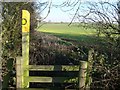 Public footpath to Kirby Muxloe in LE9 9JJ