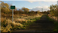 Course of the former Pontop & Jarrow Railway in NE16 5EQ