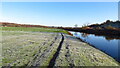 Frosty morning on the Ribble Way, Fishwick Bottoms in PR5 4BQ