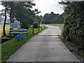 The entrance to Calloose Caravan and Camping Park in TR27 5EP