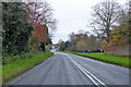 B5704 London Road towards Woburn in Aspley & Woburn Ward