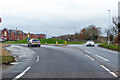 Roundabout on A43 Kettering Road in NN3 7XA
