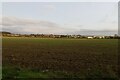 View across the field to Luton in LU3 3AN