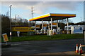 Lorry fuelling point, Telford Services in TF3 3AT