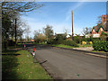 Woodrising Road through Cranworth in Cranworth