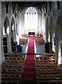 St James's church - view east from ringers' gallery in NR17 1LG