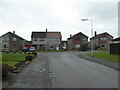 Junction of Hunt Place and Katrine Drive in Crossford (Fife)