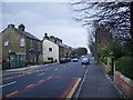 Whalley Road near The Crown, Accrington in BB5 4DJ