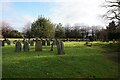 Graveyard at St Mary's Church, Hilton with Marston-on-Dove in Marston on Dove