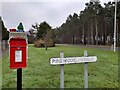 Postbox and Street Sign in IV12 5ED