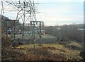 Pylon and electricity sub-station in G61 4AJ
