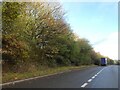 Lay-by on A5 south-east of Shrewsbury in SY4 4TB