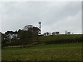 Northernmost communications mast on Birch Hill, Willington Corner in Boothsdale