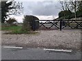 The entrance to Blackbird's Farm near Lambourne End in RM4 1AR