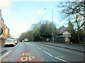 A461 Wood Green Road passing Brunswick Park, Wednesbury in WS10 0PJ