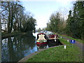 The Stroudwater Canal at Walk Bridge, near Frampton-on-Severn, Gloucestershire in GL2 7HP