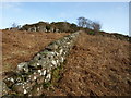 Drystone dyke,near Kilmacolm in PA13 4NQ