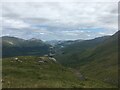 Glen Creran from the 488m spot height in PA38 4BQ