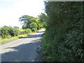 Road (B6453) heading towards Houndshall in TD7 4QA