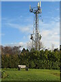 Communications mast, Kingseat Hill in KY12 0XR