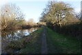 Trent & Mersey Canal towards Stretton Road Bridge in DE13 0WJ