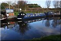 Canal boat Blue Lurcher, Trent & Mersey Canal in DE73 7GB