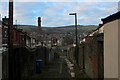 Back Alley behind Pine Street, Darwen in BB3 2SW