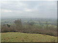 View towards Ivinghoe Beacon from Totternhoe Knolls summit in LU6 2BS