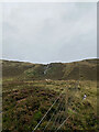 Start of journey to Beinn Bhreac Trig Point following fenceline in IV55 8GX