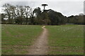 Footpath across field in ME20 7NU
