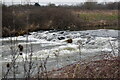 Weir on the River Stour in BH23 2QR