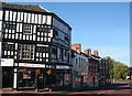 End of the High Street, Nantwich in CW5 5TE