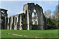 Presbytery seen from the Abbot's Lodging, Netley Abbey in SO19 9QQ