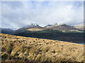 Rough grass slope to north of Monadh Tighe na Laraich in G83 7AQ