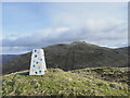 Trig point at Monadh Tighe na Laraich in G83 7AQ
