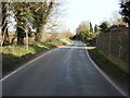 Hall Road, looking east in Borley
