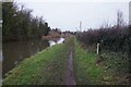 Birmingham & Fazeley Canal towards Whittington Bridge in WS13 8XA