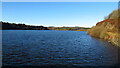 Wayoh Reservoir near Edgworth as seen from the dam in BL7 0LJ