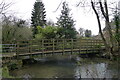 Footbridge over the River Wylye, Henfords Marsh in BA12 9PA