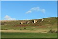 Old calcining kilns, seen from Florence Terrace in YO18 8RJ