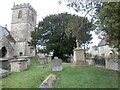 Graveyard of Holy Trinity Church, Doynton in BS30 5SX