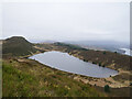 On Ben Gullipen, overlooking Lochan Balloch in Stirling and Falkirk