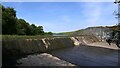 Overflow spillway, Crosshill Loch, Argyll in PA28 6LJ