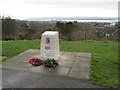 Memorial stone, Constitution Hill viewpoint, Parkstone in BH15 3NY
